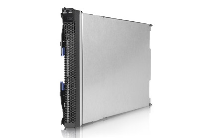 Graphic of the HS21 extended memory blade server