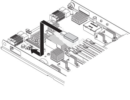 Graphic illustrating the USB module