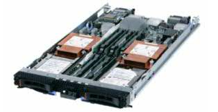 Graphic of the HS22 blade server