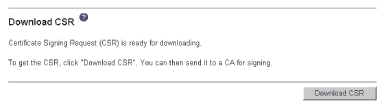 Graphic illustrating the Download CSR page.