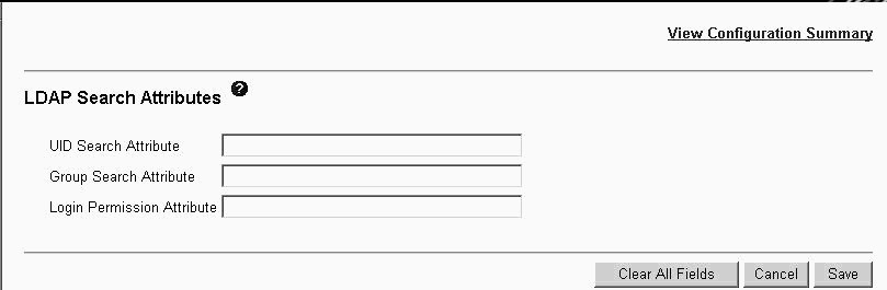 Graphic illustrating the LDAP client search page.